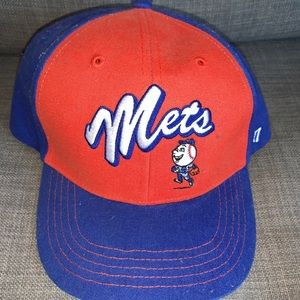 NY Mets Kids Adjustable Velcro Hat